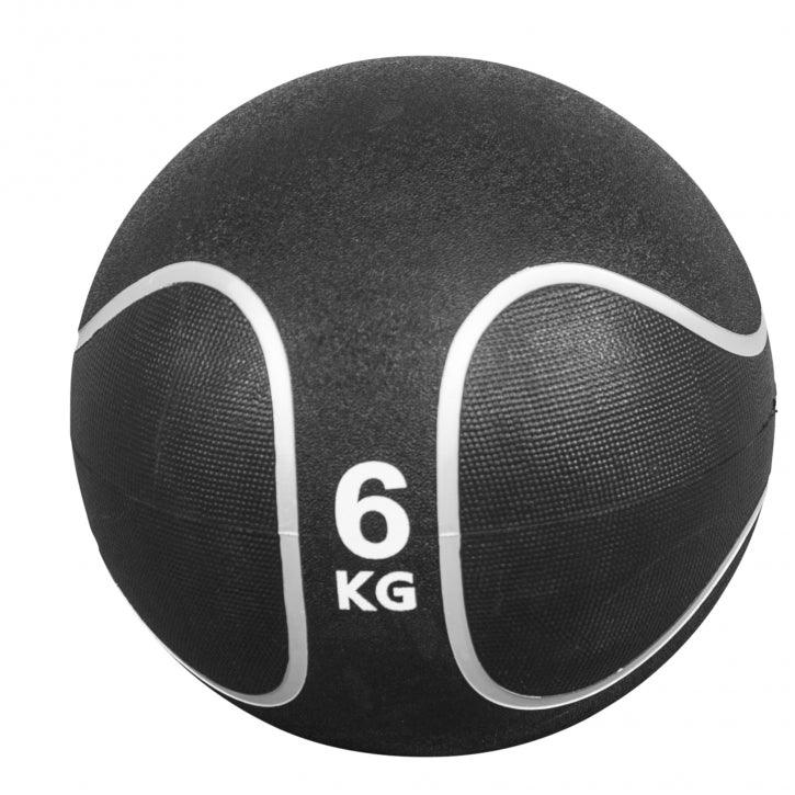 Balón Medicinal de Goma en Negro 1 - 10 kg - Image 3