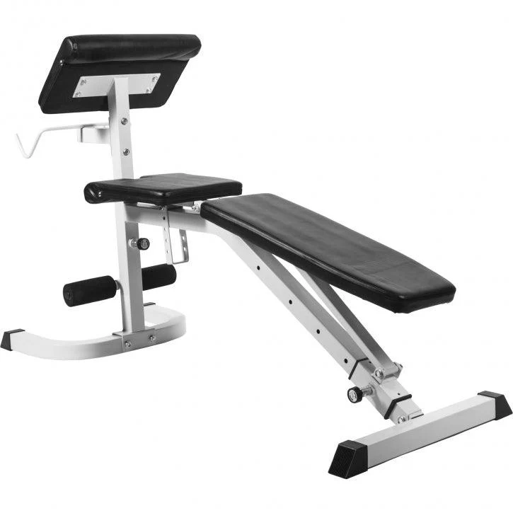 Banco de Musculación con Curl Predicador Ajustable - Image 4