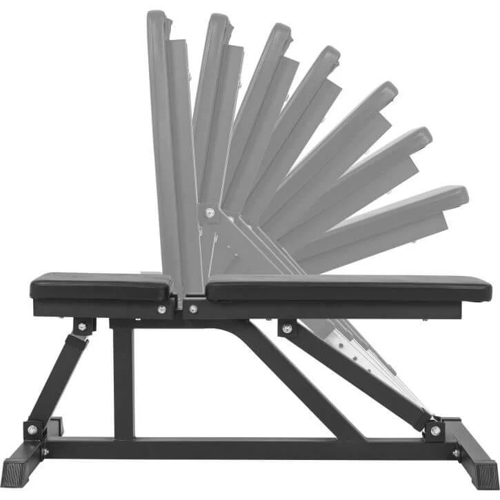 Banco con Soporte para Barra + Juego de Pesas Olímpicas de Goma con Triple Agarre - 150 kg - Image 10