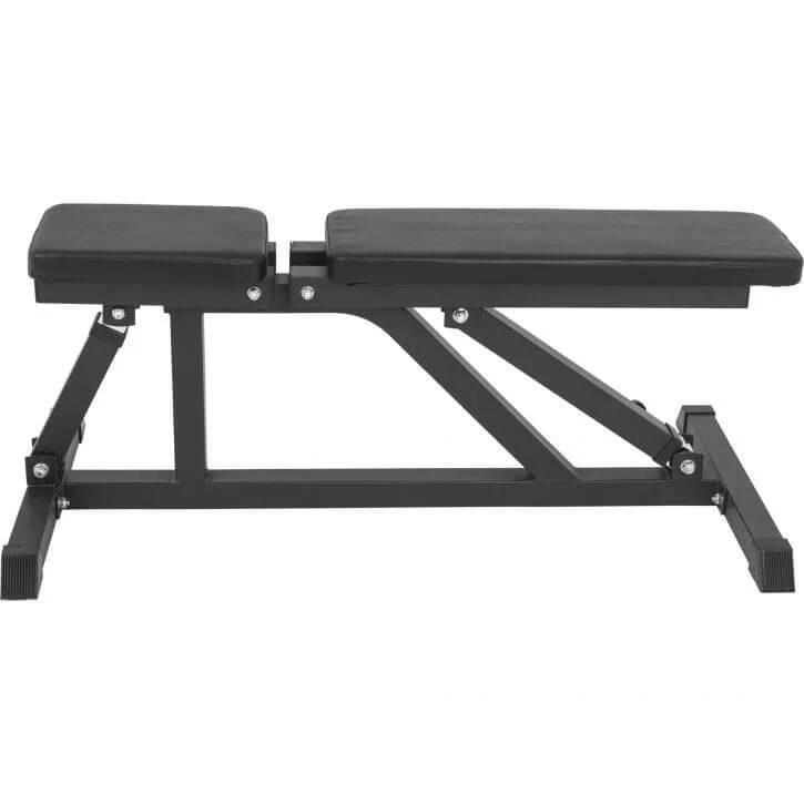 Banco con Soporte para Barra + Juego de Pesas Olímpicas de Goma con Triple Agarre - 150 kg - Image 8