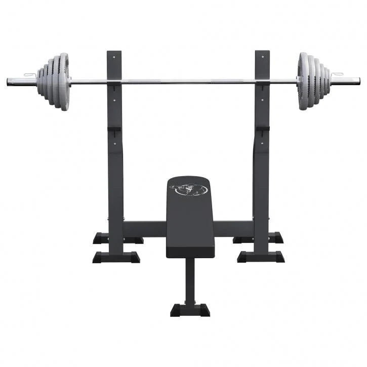 Banco de Musculación Profesional + Juego de Pesas Olímpicas de Hierro Fundido - 130 kg - Image 6