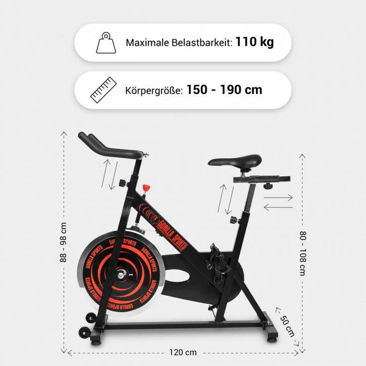 Bicicleta Estática Ciclo Indoor con Pedalier F25x50 - Image 11