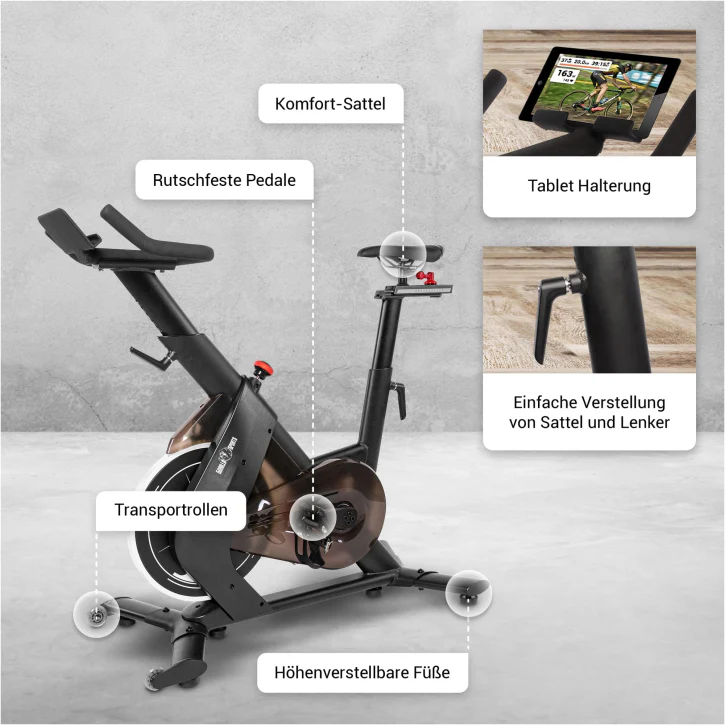 Bicicleta Spinning Profesional Pro S200 - Image 12