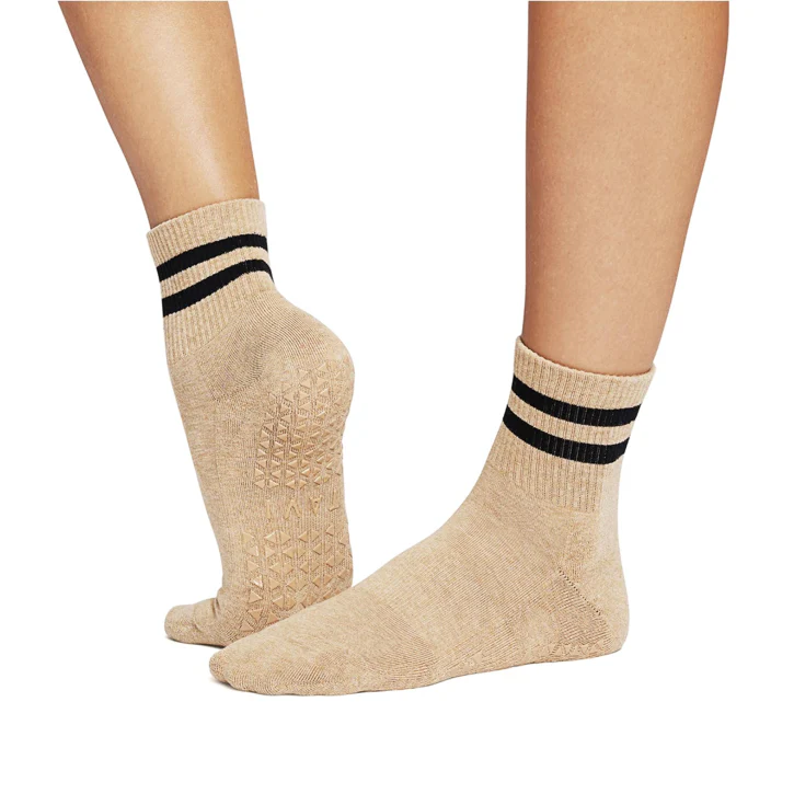 Calcetines Grip Aria Camel Stripe - Image 4