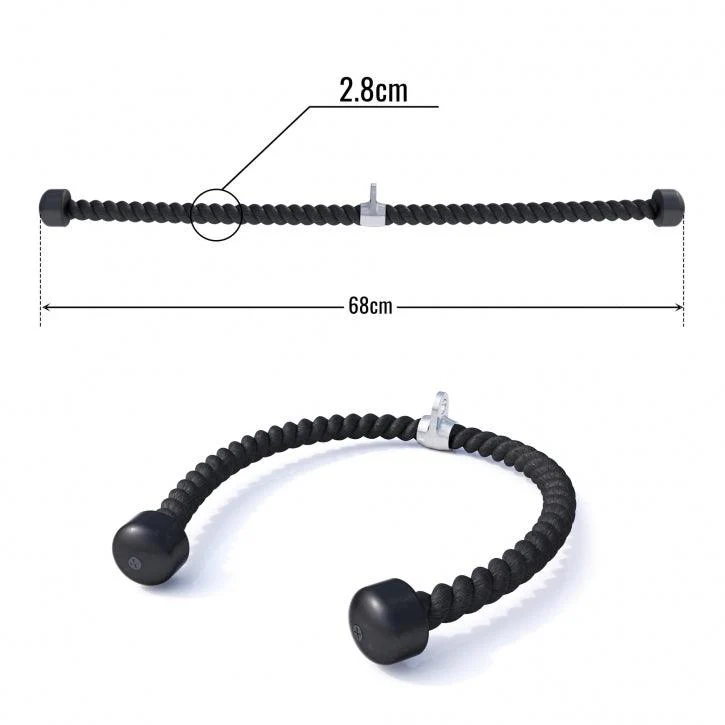 Tirador para Polea - Cuerda de Nylon 68 - 100 cm - Image 4