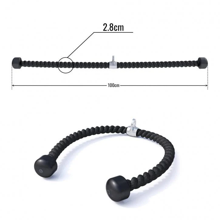 Tirador para Polea - Cuerda de Nylon 68 - 100 cm - Image 9