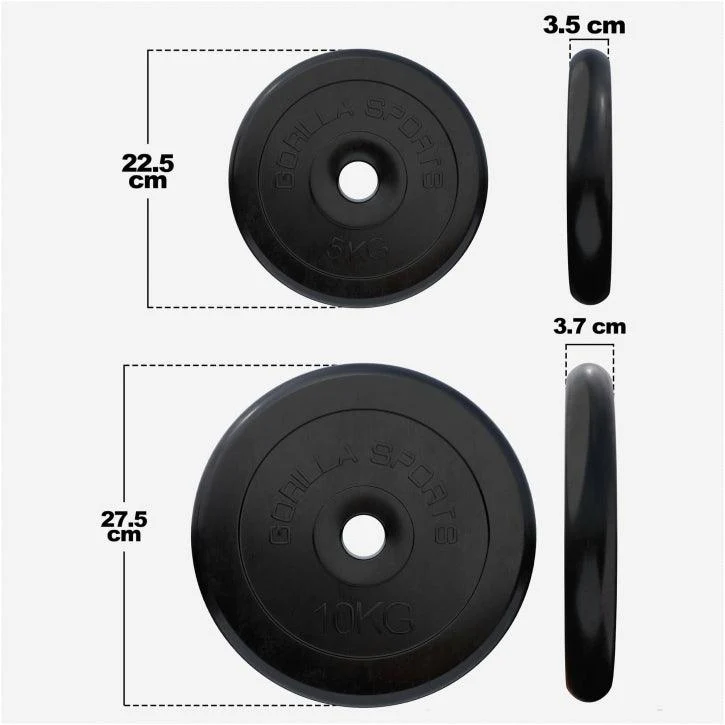 Disco de Pesas de Goma 1 - 25 kg - Image 3