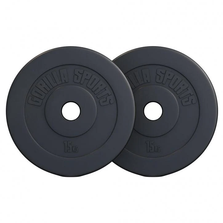 Disco de Pesas Olímpico de Plástico 1,25 kg - 15 kg - Image 14