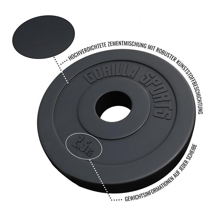 Disco de Pesas Olímpico de Plástico 1,25 kg - 15 kg - Image 22