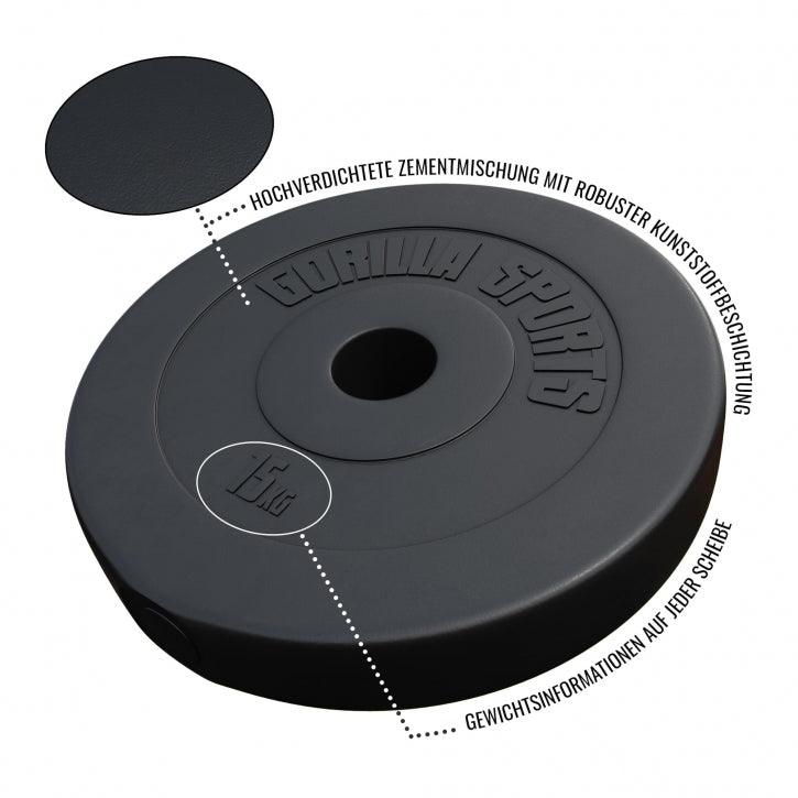 Disco de Pesas Olímpico de Plástico 1,25 kg - 15 kg - Image 31