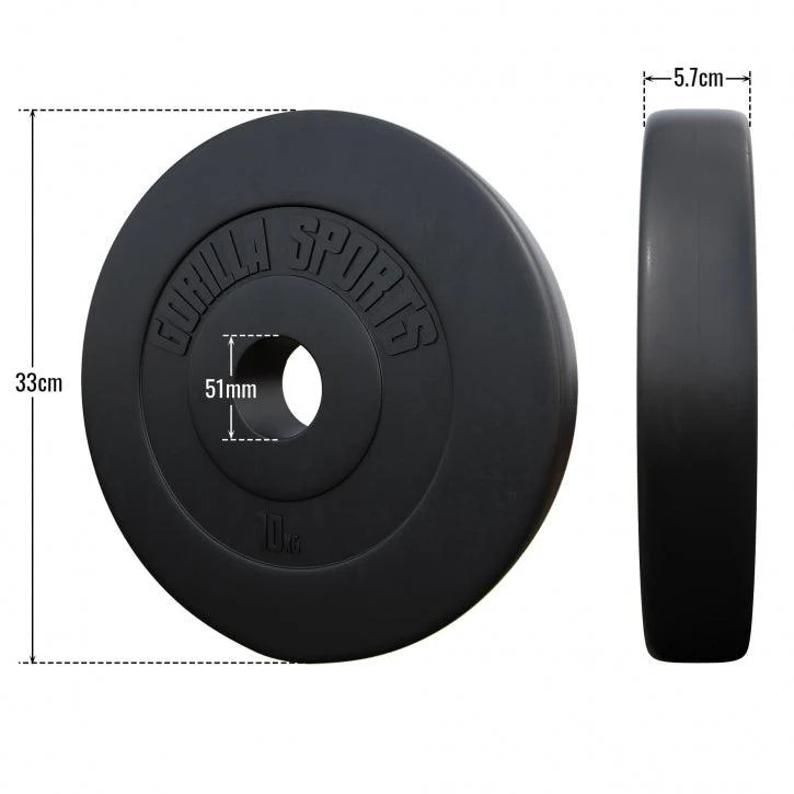 Disco de Pesas Olímpico de Plástico 1,25 kg - 15 kg - Image 33