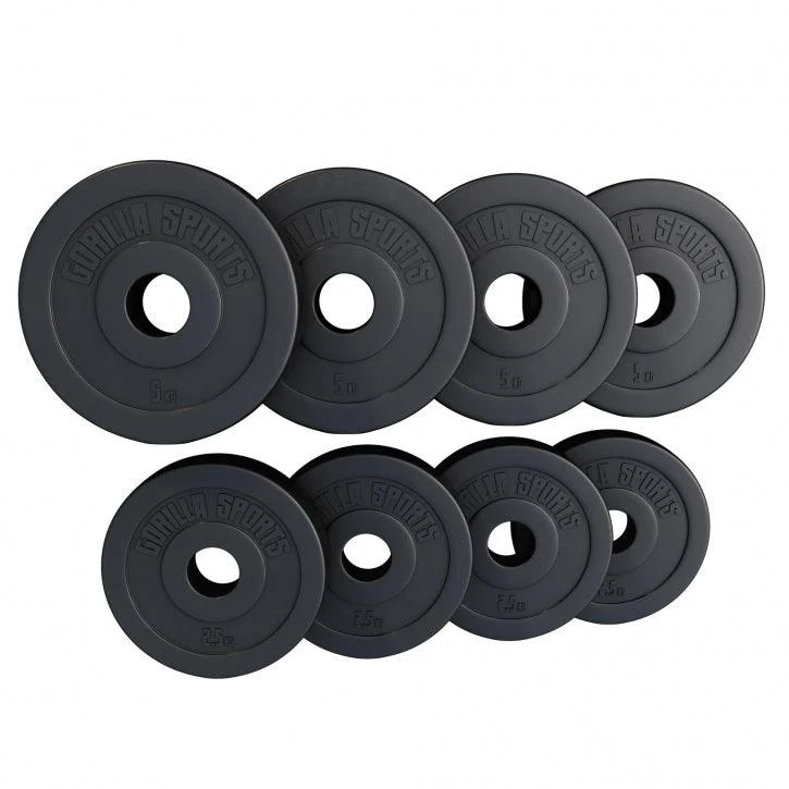 Disco de Pesas Olímpico de Plástico 1,25 kg - 15 kg - Image 4