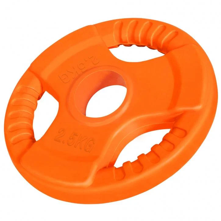Disco de Pesas Olímpico de Goma con Triple Agarre 1,25 - 25 kg - Image 16