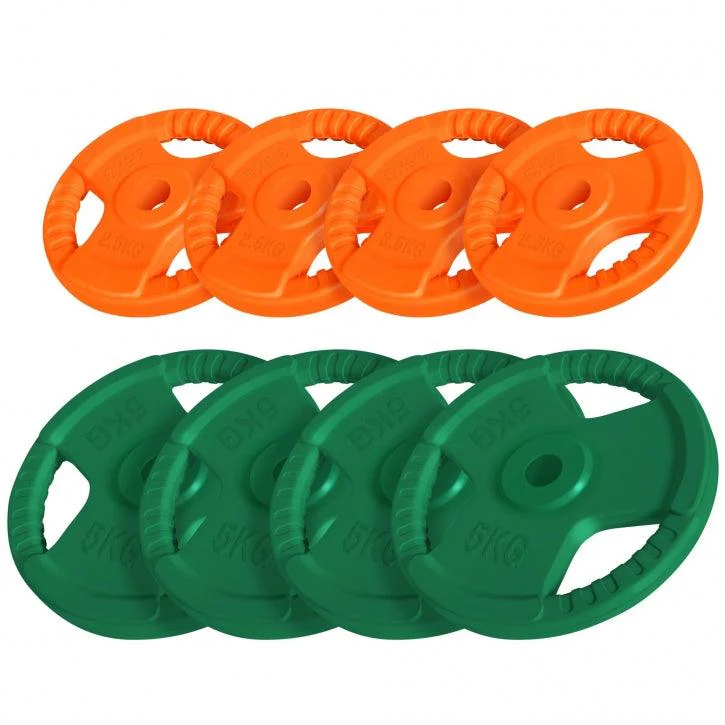 Disco de Pesas de Goma con Triple Agarre 1,25 - 25 kg - Image 13