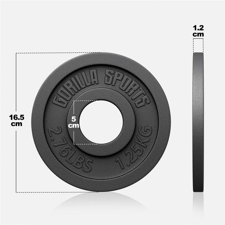 Disco de Pesas Olímpico de Hierro Fundido 1,25 - 25 kg - Image 24