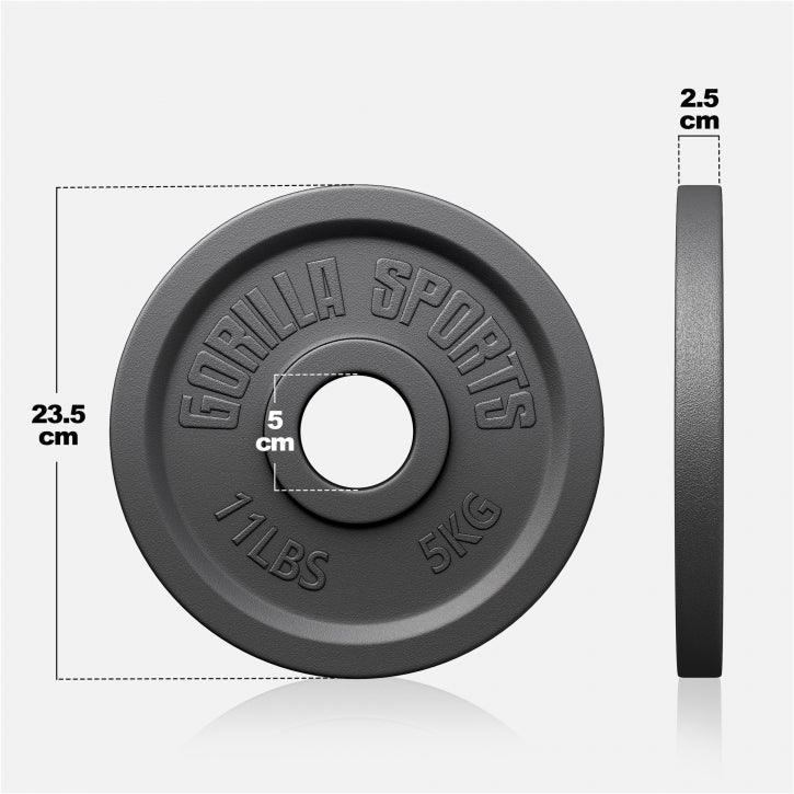 Disco de Pesas Olímpico de Hierro Fundido 1,25 - 25 kg - Image 29