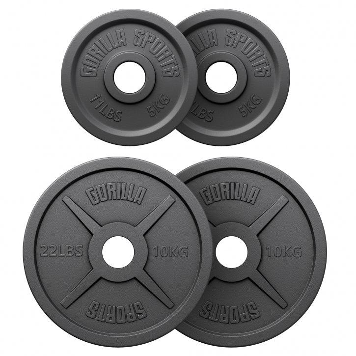 Disco de Pesas Olímpico de Hierro Fundido 1,25 - 25 kg - Image 3