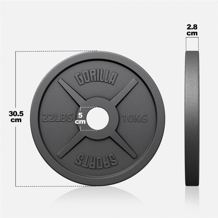 Disco de Pesas Olímpico de Hierro Fundido 1,25 - 25 kg - Image 30
