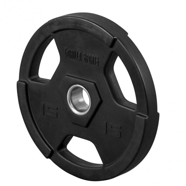 Disco de Pesas Olímpico de Plástico con Triple Agarre 1,25 - 25 kg - Image 16
