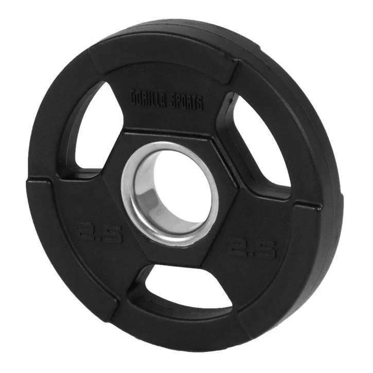 Disco de Pesas Olímpico de Plástico con Triple Agarre 1,25 - 25 kg - Image 7