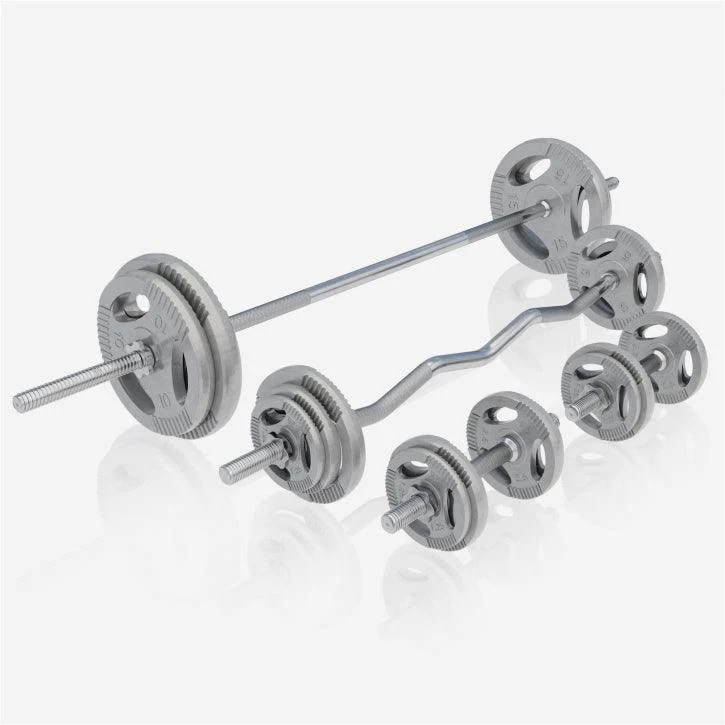 Estación de Musculación con Juego de Pesas de Goma 108 kg - Image 10
