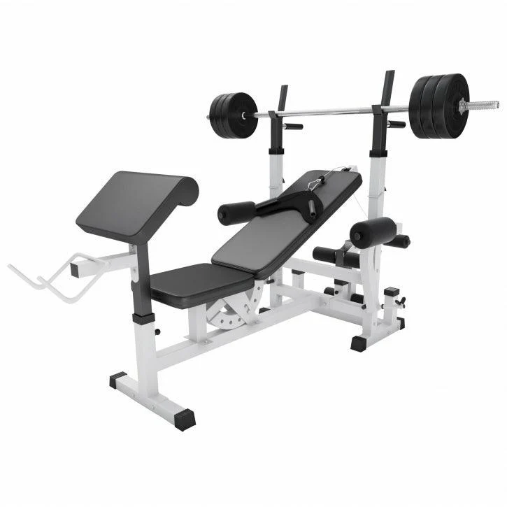 Multiestación Home Gym con Juego de Pesas de Plástico - Image 53