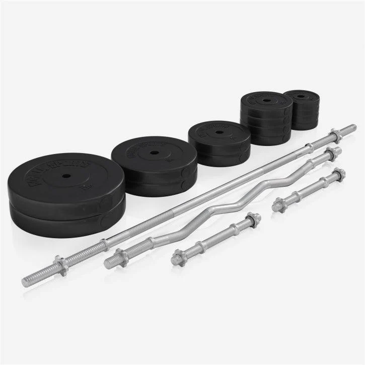 Multiestación Home Gym con Juego de Pesas de Plástico - Image 9