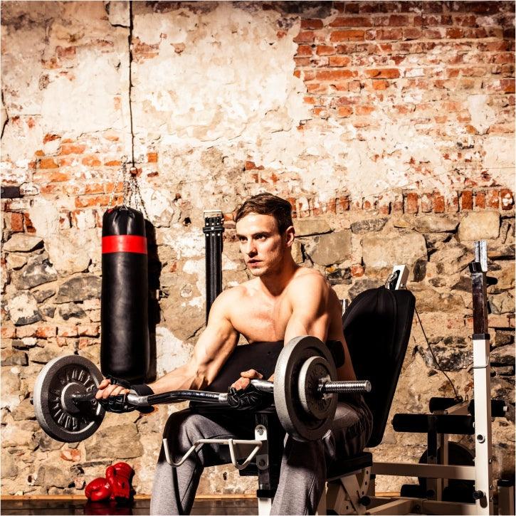 Multiestación Home Gym con Juego de Pesas de Hierro Fundido - Image 30