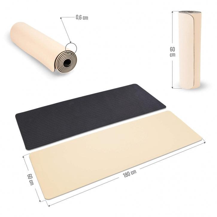 Esterilla de Yoga bicolor - 60 cm - Image 31