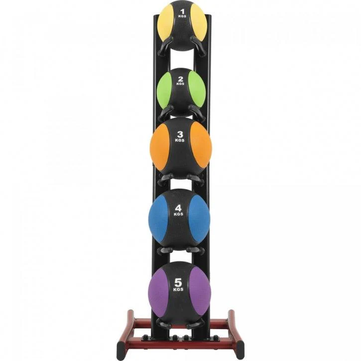 Set de Balones Medicinales de 15 kg + Soporte - Image 3