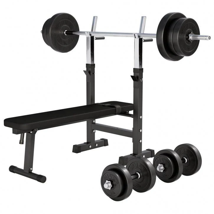 Banco de Musculación con Juego de Pesas de Plástico - Image 15
