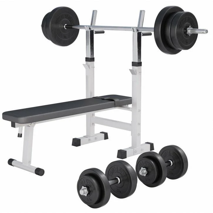 Banco de Musculación con Juego de Pesas de Plástico - Image 26