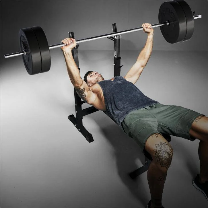 Banco de Musculación con Juego de Pesas de Plástico - Image 44