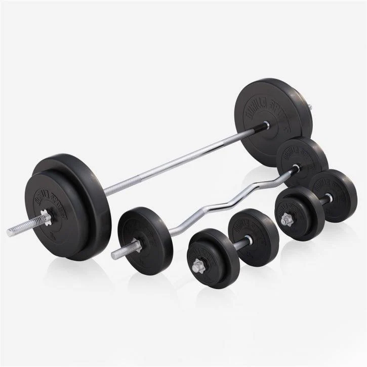 Banco de Musculación con Juego de Pesas de Plástico - Image 59