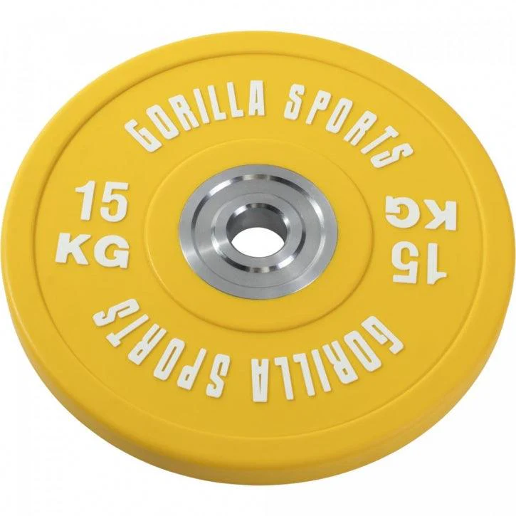 Set de Barra y Discos de Pesas Bumper Olímpicos - 140 kg - Image 11