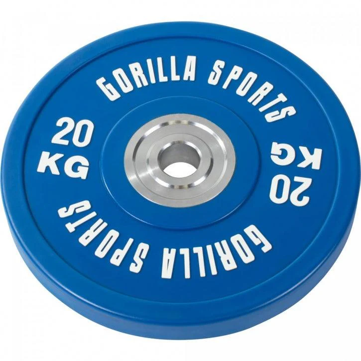 Set de Barra y Discos de Pesas Bumper Olímpicos - 140 kg - Image 12