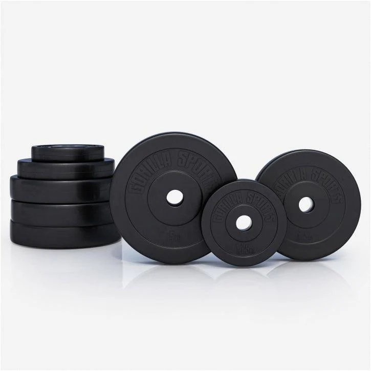 Set de Curl Z con Discos de Pesas de Plástico - Image 2