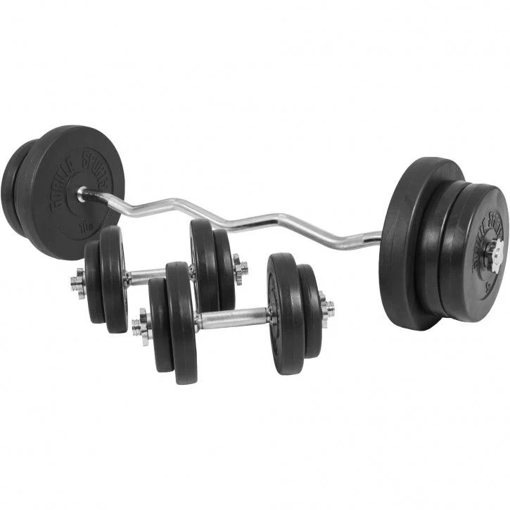 Set de Curl con Barra Z y Discos de Pesas 70 kg - Image 6