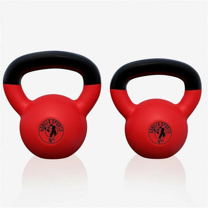 Kettlebell de Hierro Fundido con Revestimiento de Goma 2 - 32 kg - Image 102