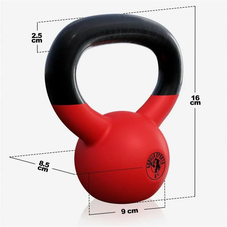 Kettlebell de Hierro Fundido con Revestimiento de Goma 2 - 32 kg - Image 3