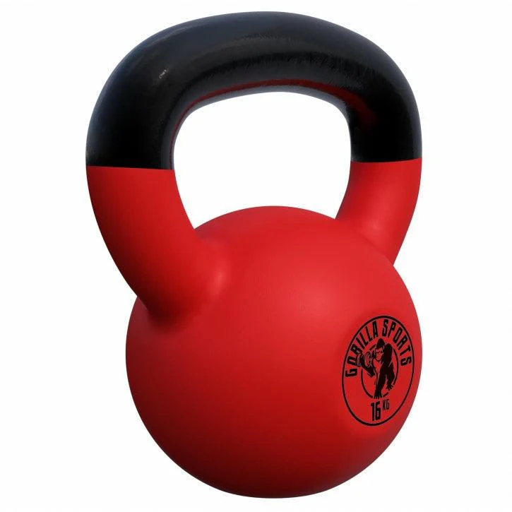 Kettlebell de Hierro Fundido con Revestimiento de Goma 2 - 32 kg - Image 36