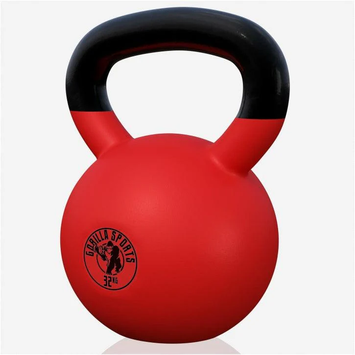Kettlebell de Hierro Fundido con Revestimiento de Goma 2 - 32 kg - Image 74