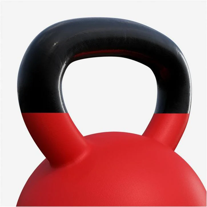 Kettlebell de Hierro Fundido con Revestimiento de Goma 2 - 32 kg - Image 76