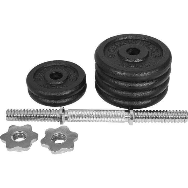 Set de Mancuernas 25 mm de Hierro Fundido E-Series 15 - 30 kg - Image 6