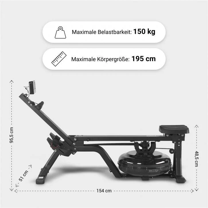 Máquina de Remo de Agua Hydro Rower - Image 10