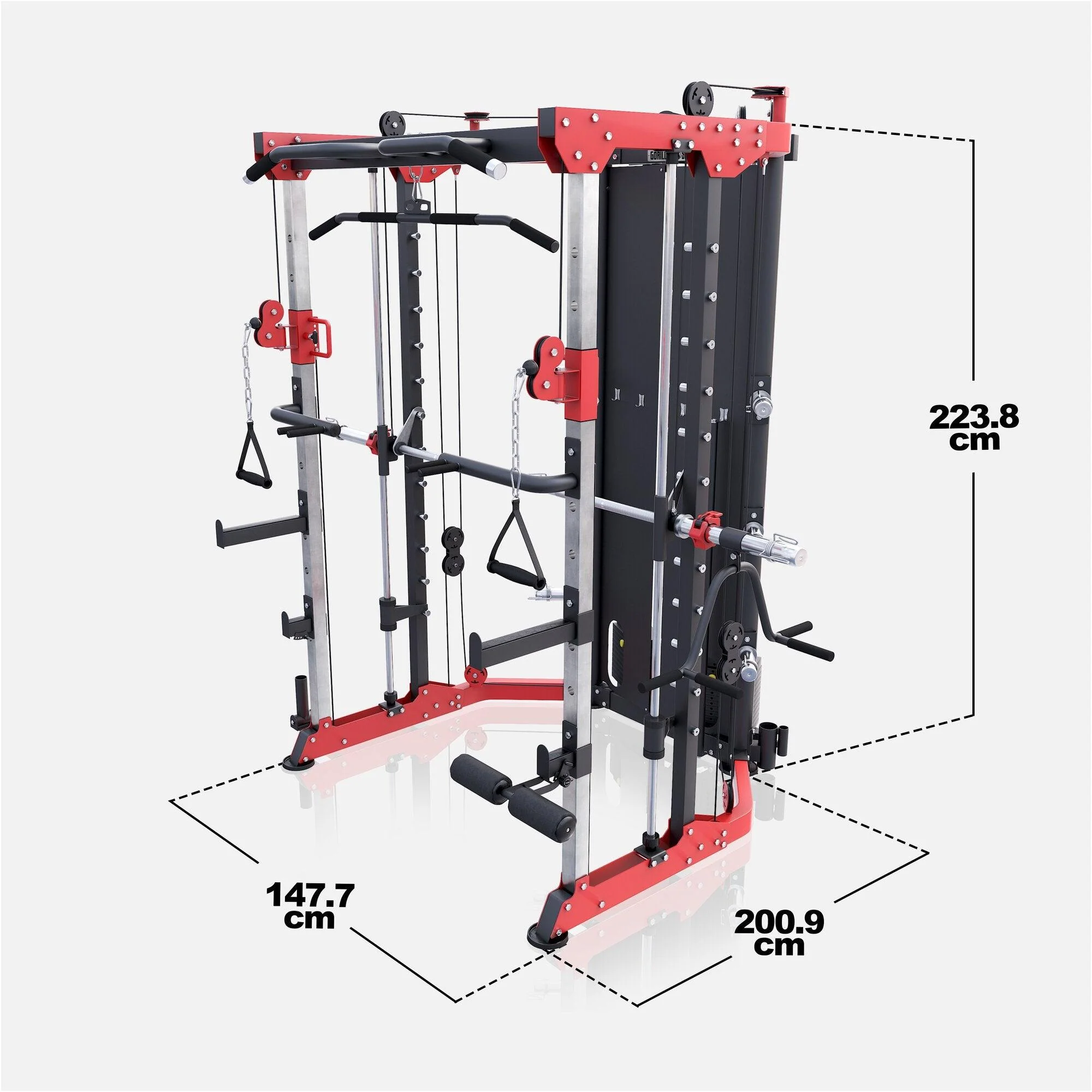 Smith Machine Máquina Multifunción con Pesas inlcluidas - Image 6