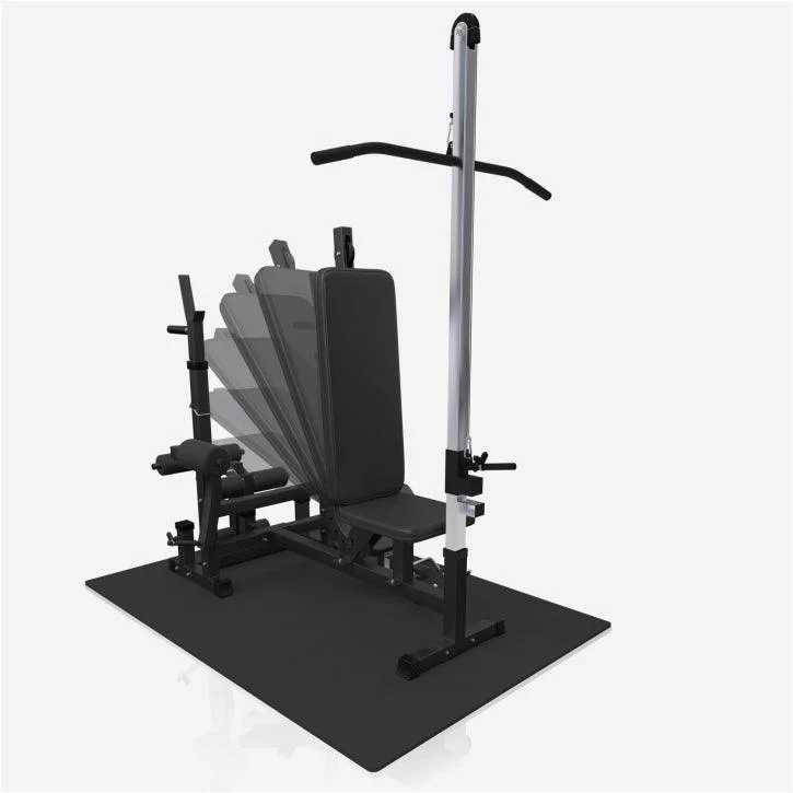 Multiestación Home Gym + Torre de Polea + Juego de Pesas de Plástico + Protector Suelo - Image 21