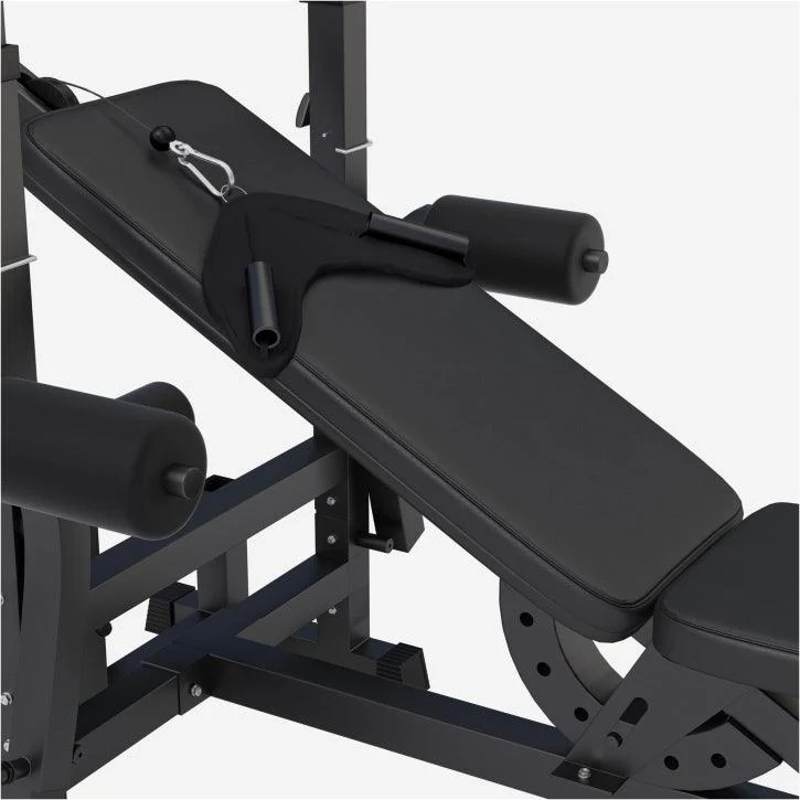 Multiestación Home Gym + Torre de Polea + Juego de Pesas de Plástico + Protector Suelo - Image 26