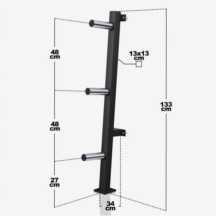 Soporte para Discos Olímpicos de Pared - Image 6