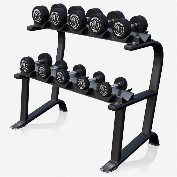 Soporte para Mancuernas con 2 Niveles y Set de 90 kg - Image 12